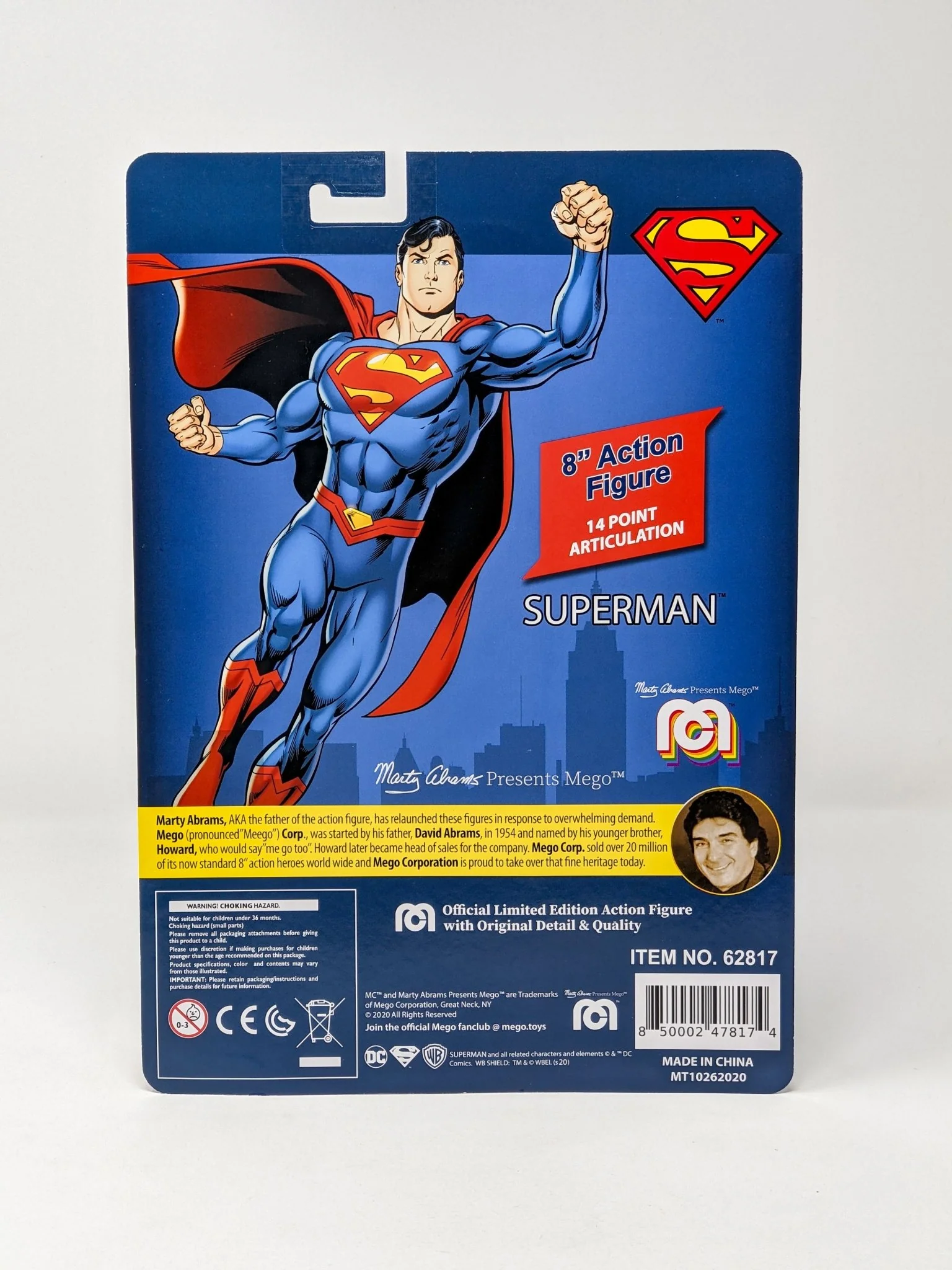 George Newbern DC Superman Signed Mego Action Figure JSA Certified Autograph - Image 11
