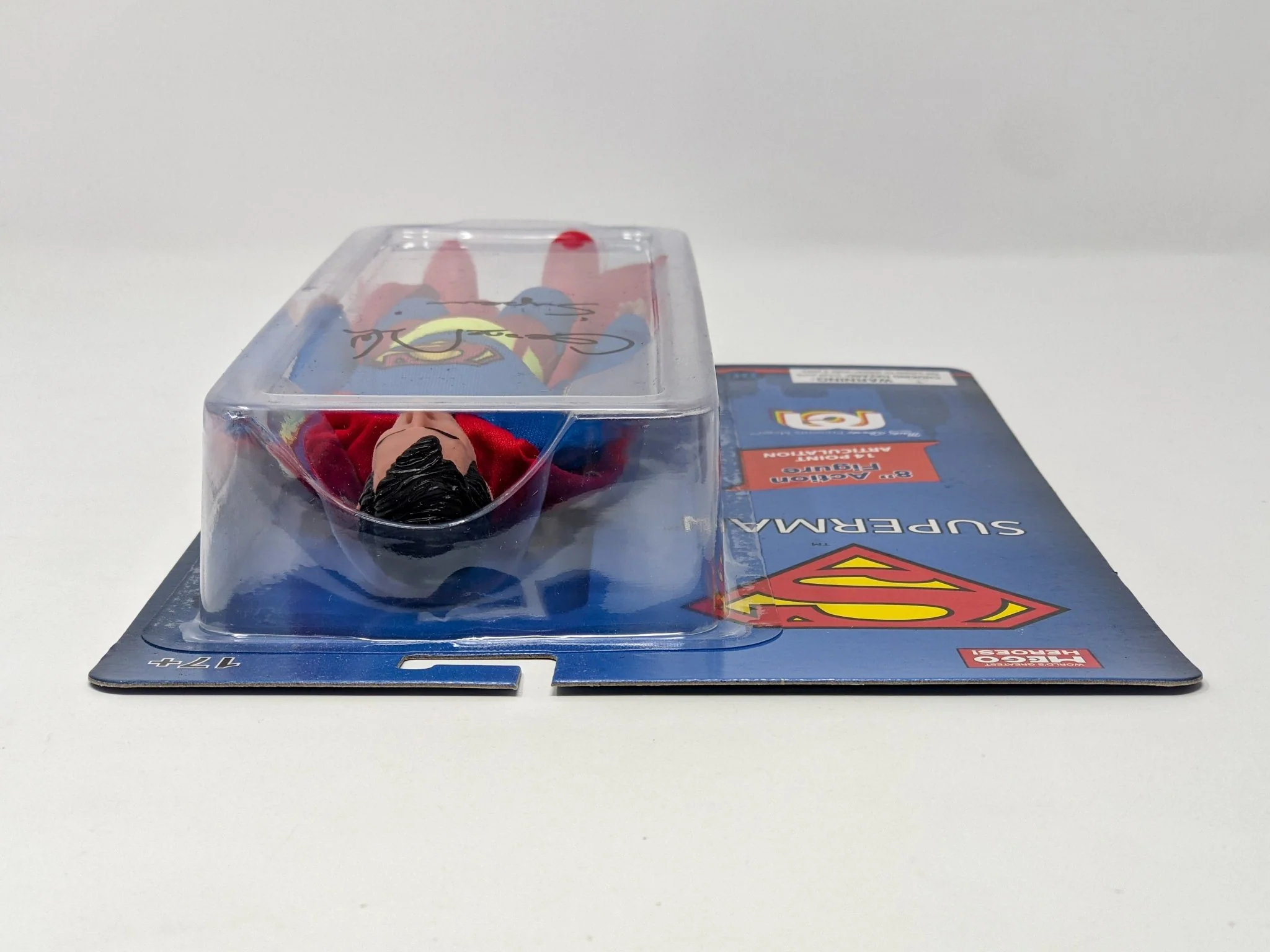 George Newbern DC Superman Signed Mego Action Figure JSA Certified Autograph - Image 13