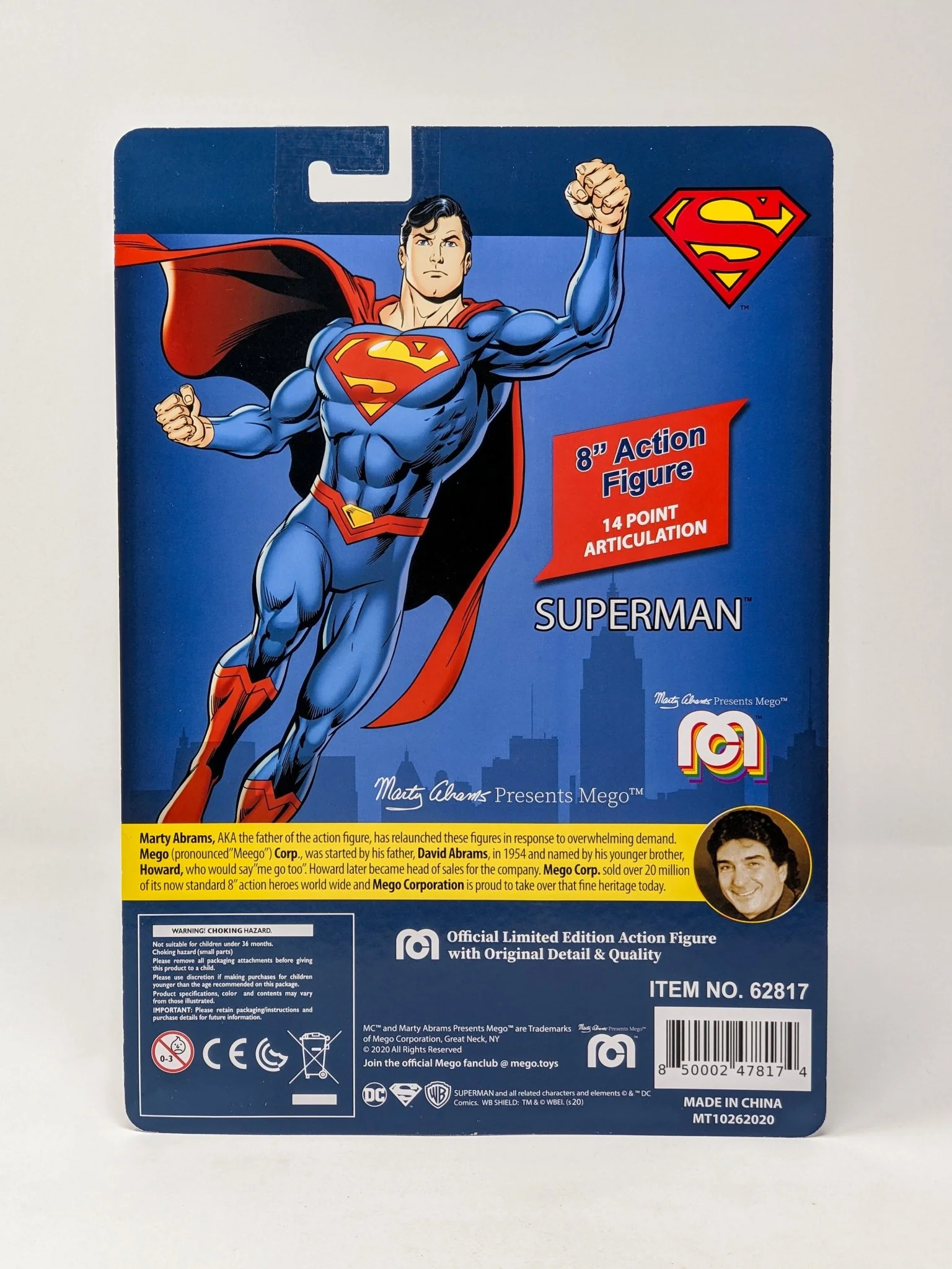 George Newbern DC Superman Signed Mego Action Figure JSA Certified Autograph - Image 19