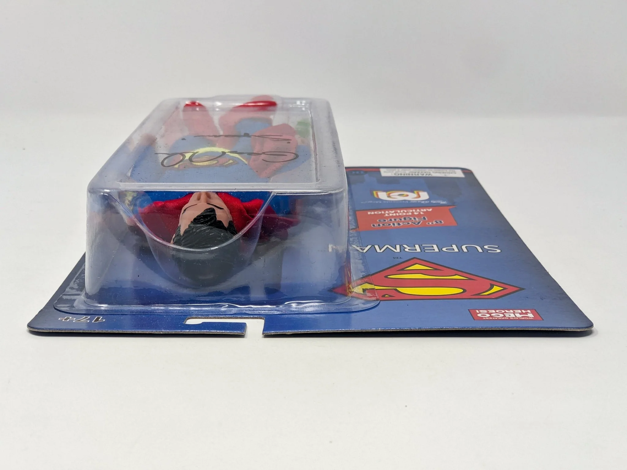 George Newbern DC Superman Signed Mego Action Figure JSA Certified Autograph - Image 21