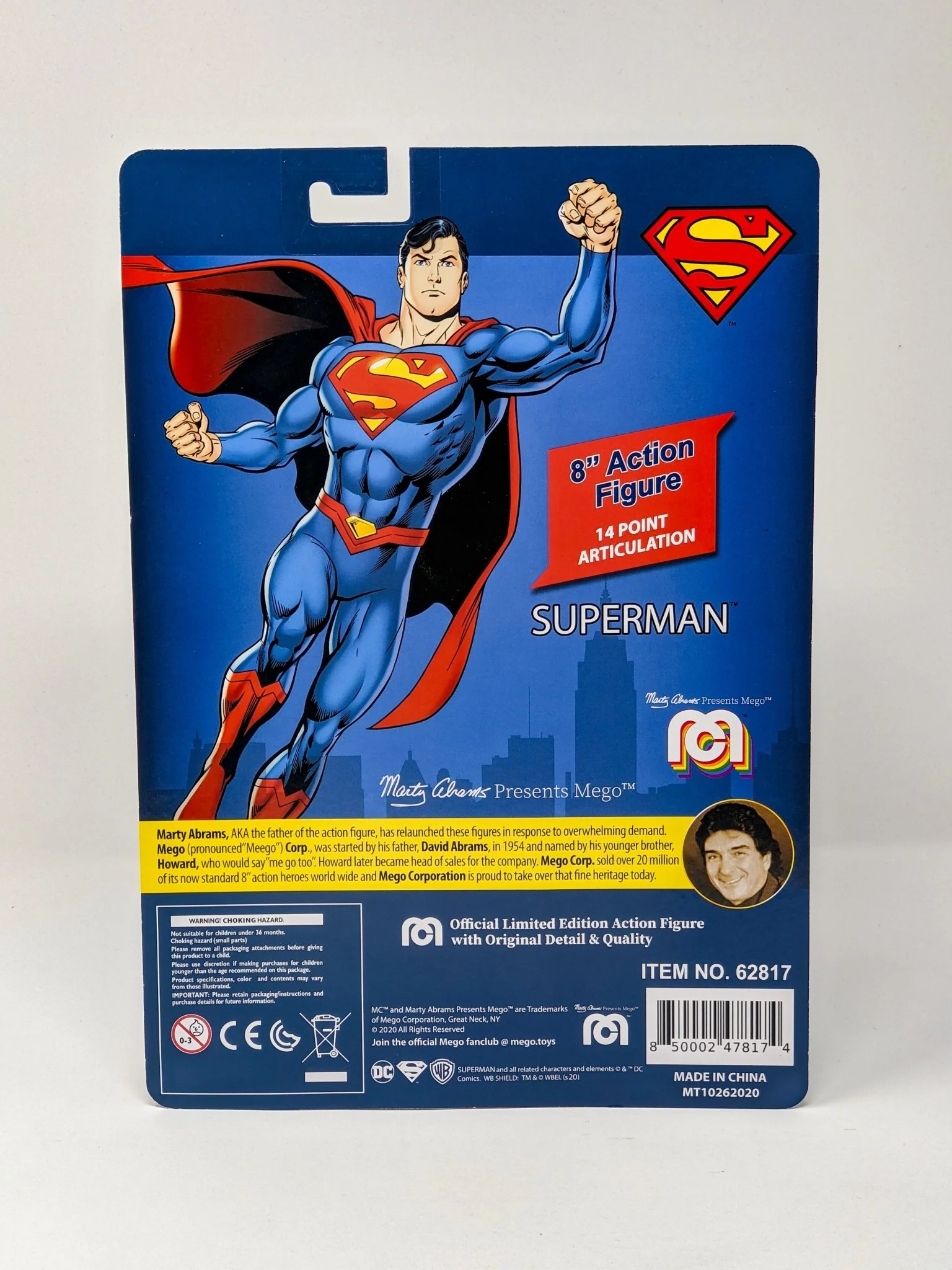 George Newbern DC Superman Signed Mego Action Figure JSA Certified Autograph - Image 26