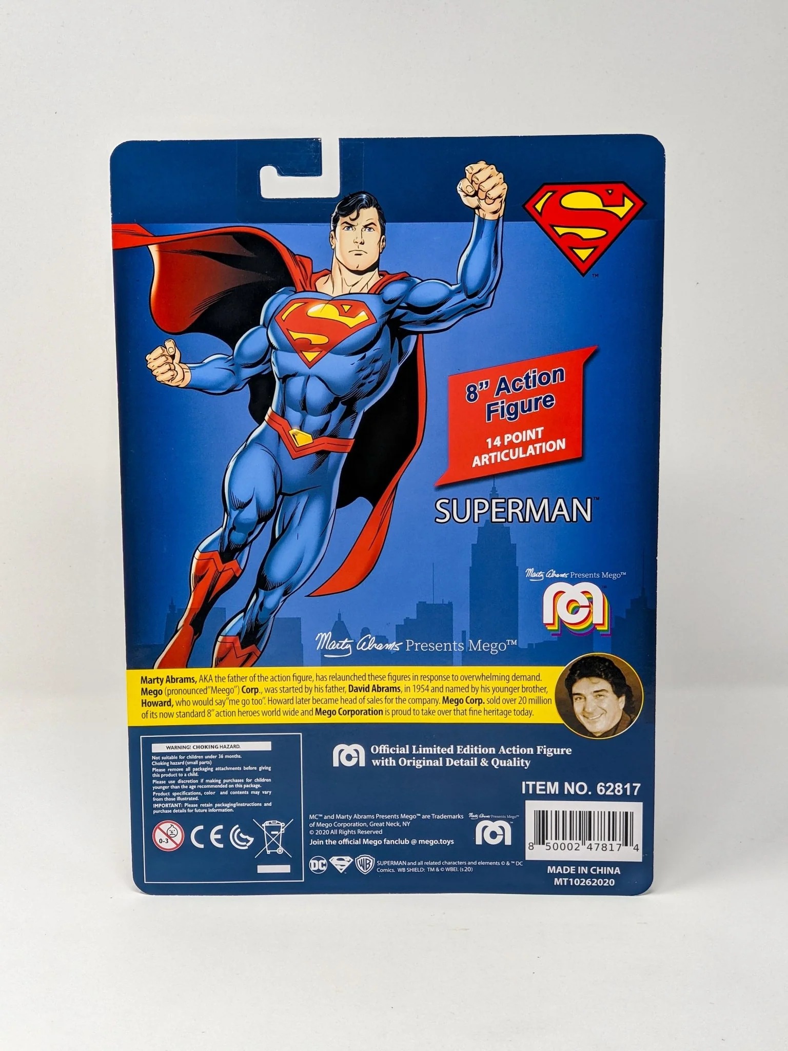 George Newbern DC Superman Signed Mego Action Figure JSA Certified Autograph - Image 32