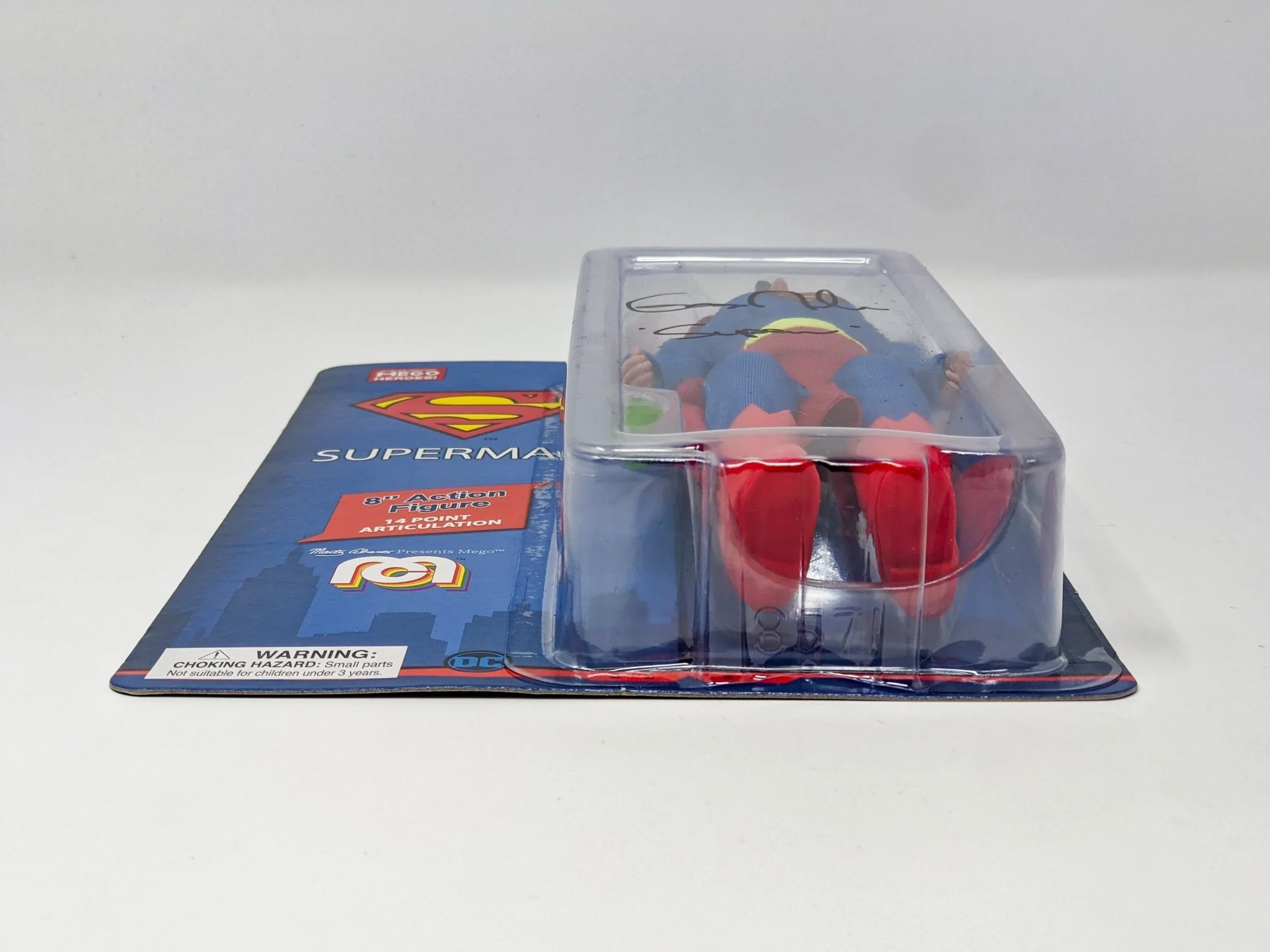 George Newbern DC Superman Signed Mego Action Figure JSA Certified Autograph - Image 35