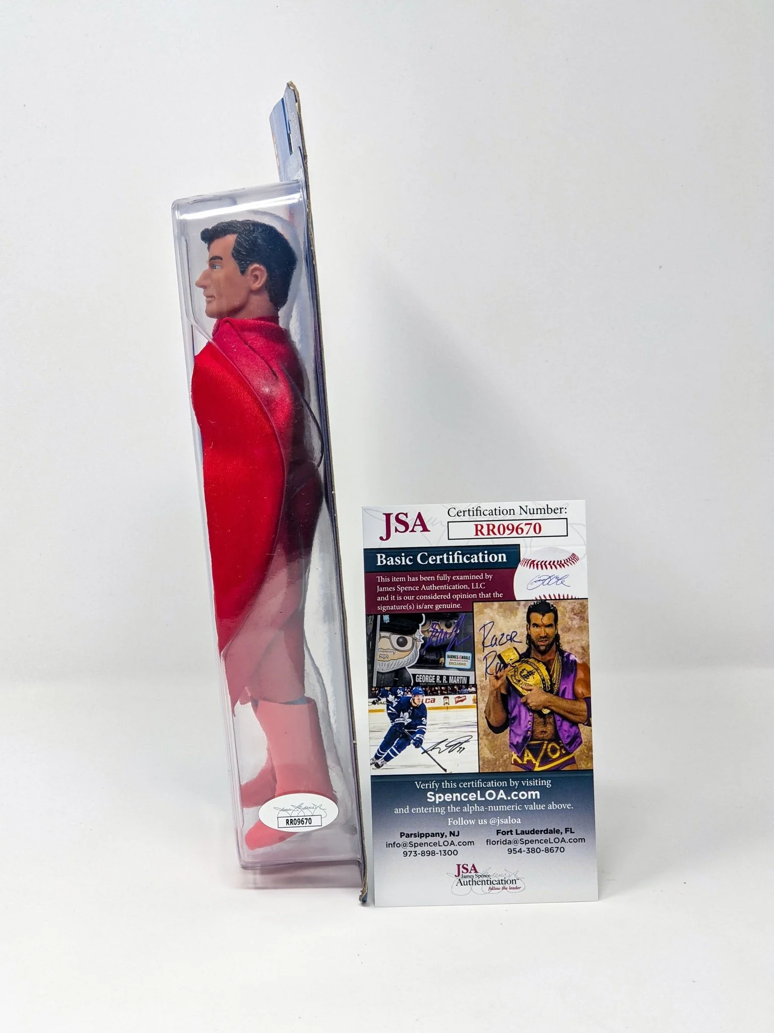 George Newbern DC Superman Signed Mego Action Figure JSA Certified Autograph - Image 44