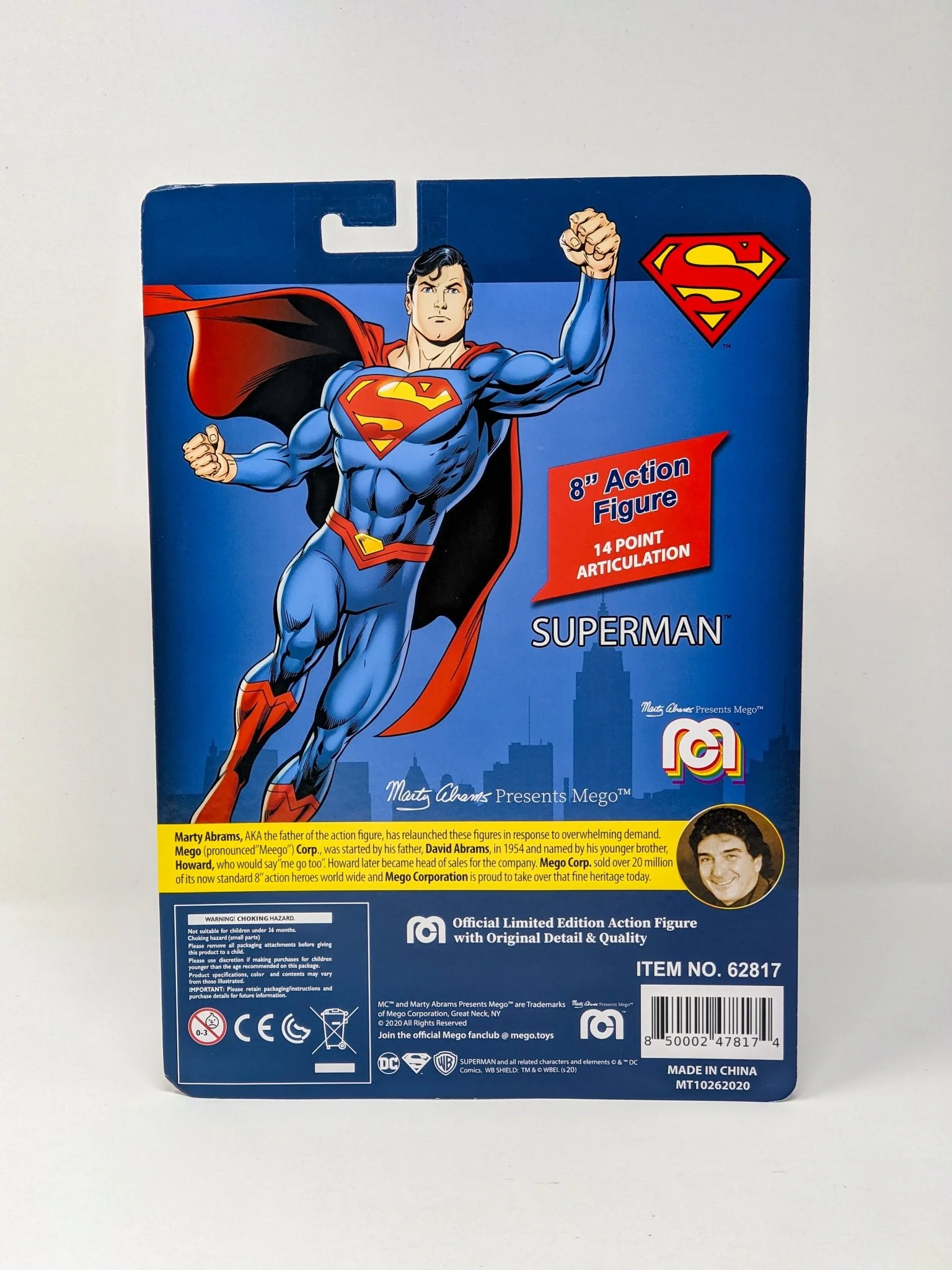 George Newbern DC Superman Signed Mego Action Figure JSA Certified Autograph - Image 45