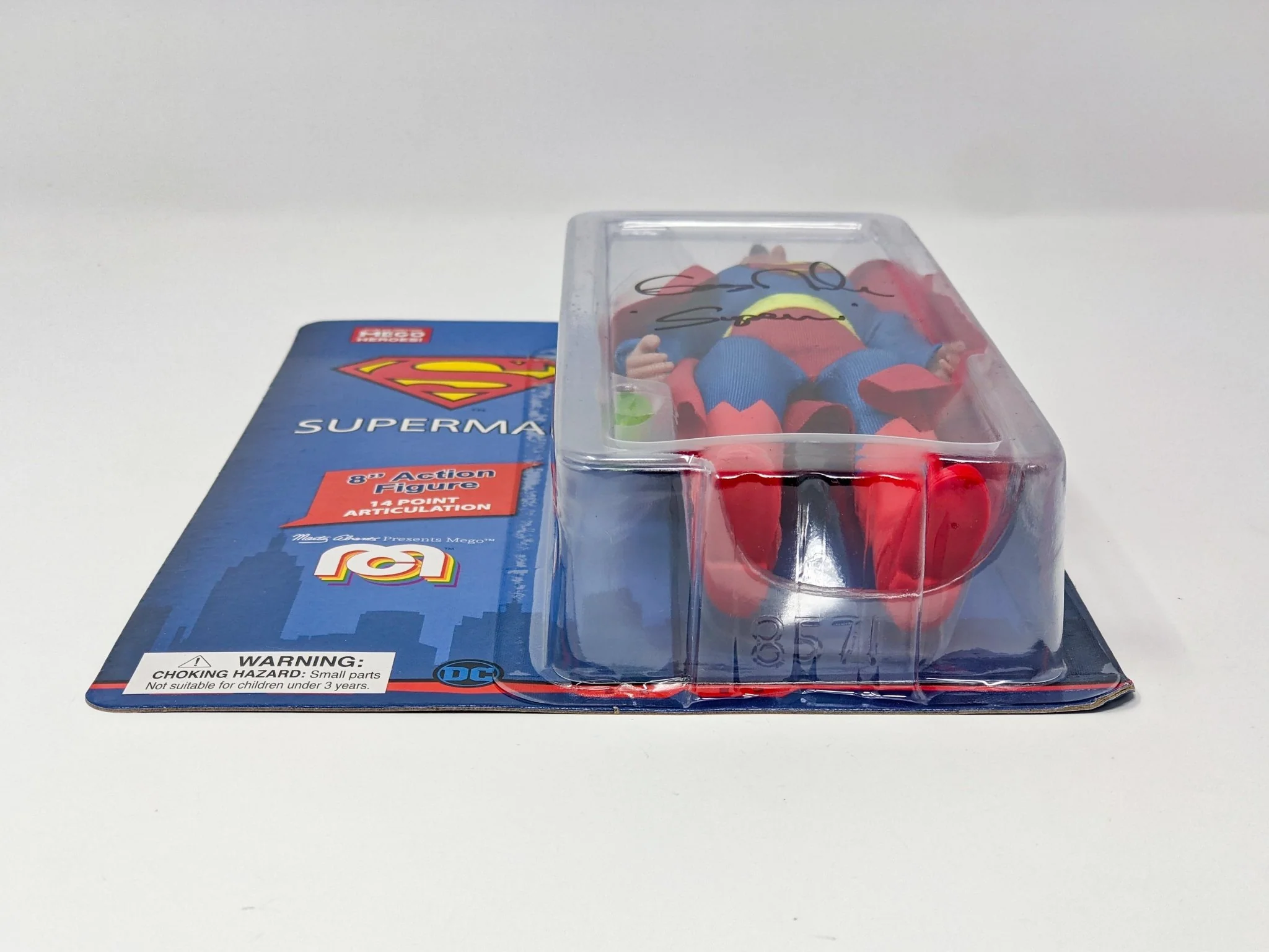 George Newbern DC Superman Signed Mego Action Figure JSA Certified Autograph - Image 49