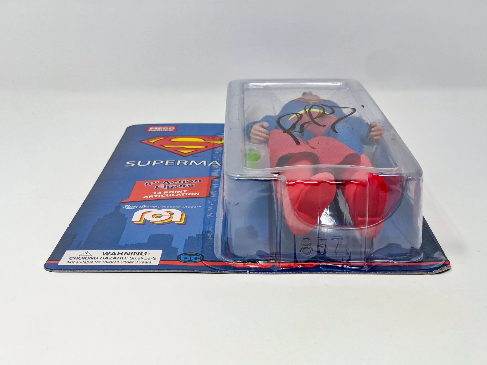 George Newbern DC Superman Signed Mego Action Figure JSA Certified Autograph - Image 59