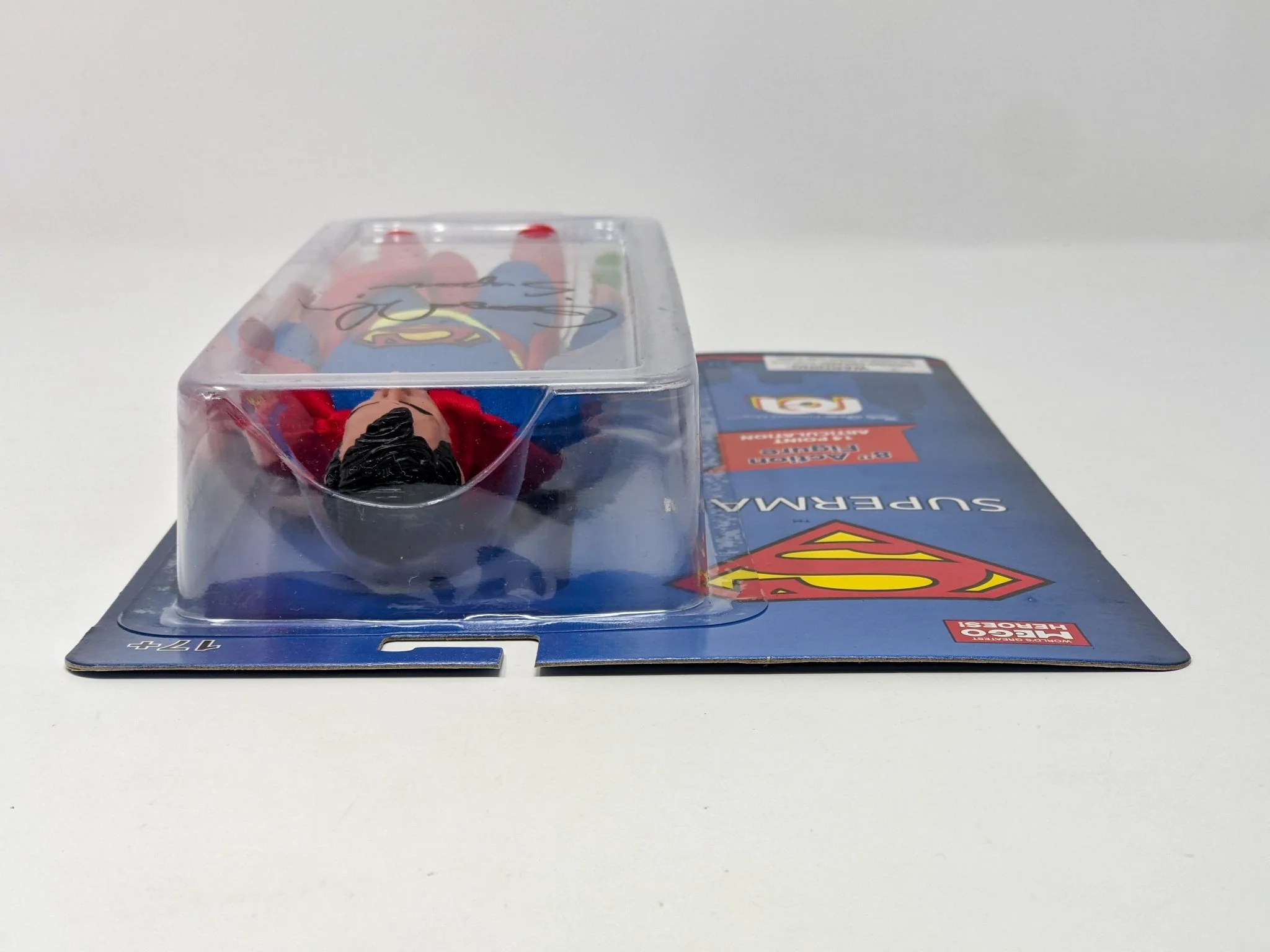 George Newbern DC Superman Signed Mego Action Figure JSA Certified Autograph - Image 6