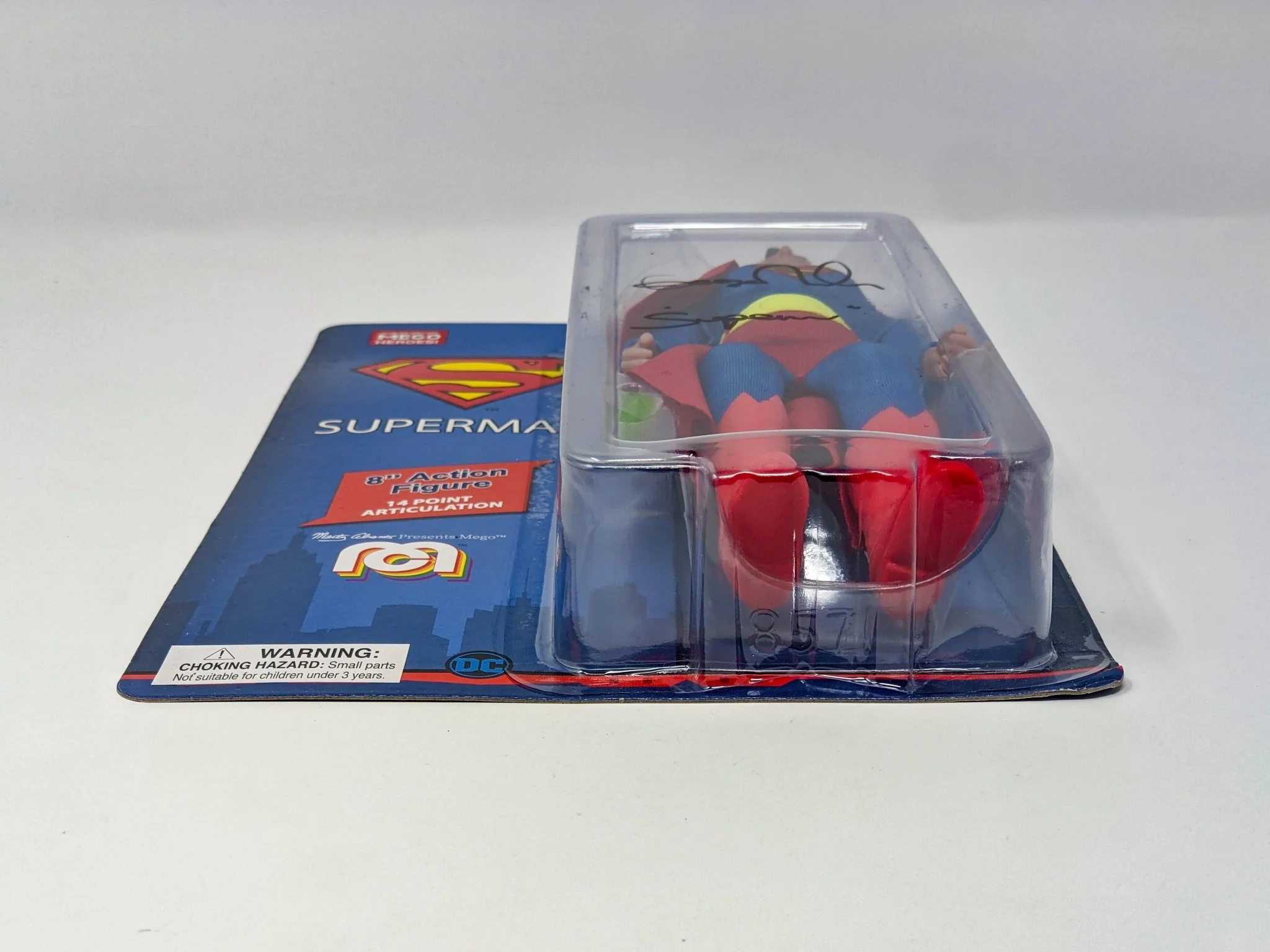 George Newbern DC Superman Signed Mego Action Figure JSA Certified Autograph - Image 67