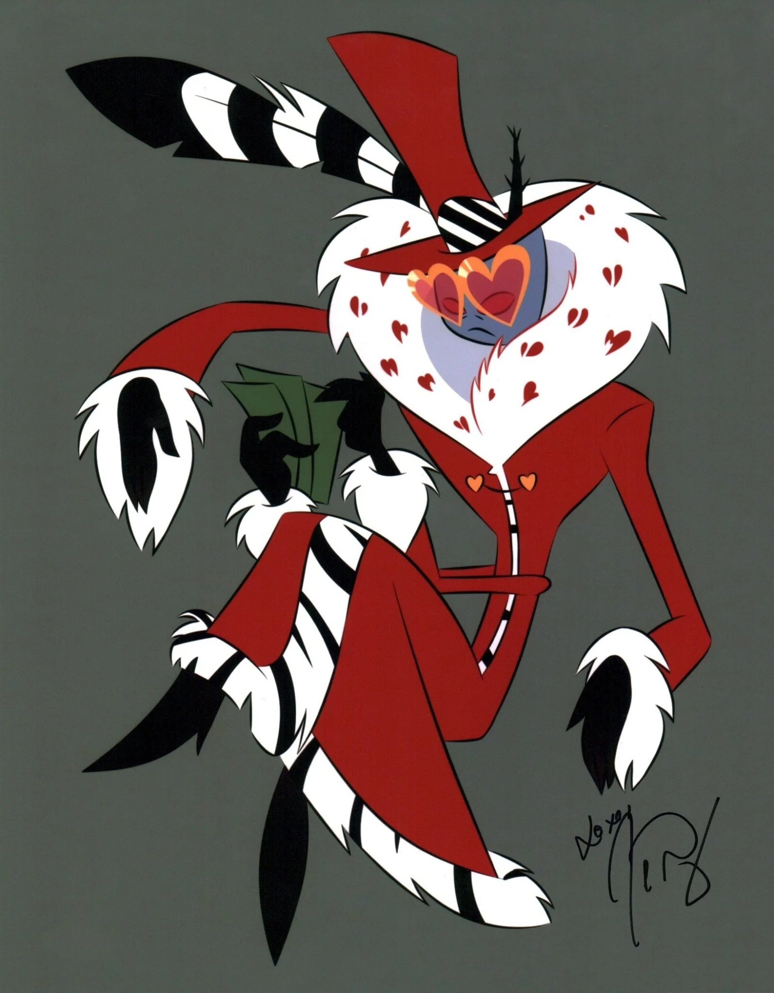 Joel Perez Hazbin Hotel 11x14 Signed Photo Poster JSA Certified Autograph - Image 3