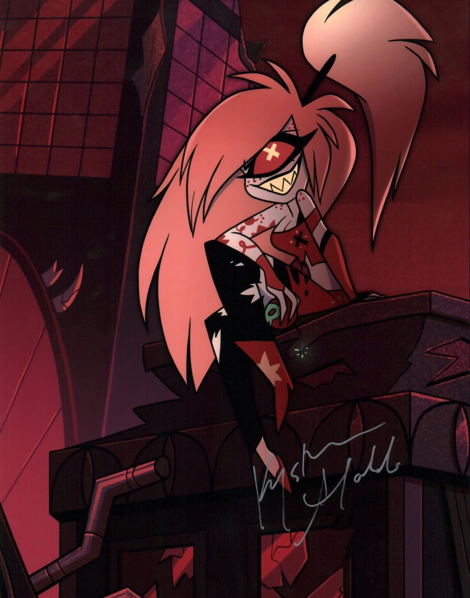 Krystina Alabado Hazbin Hotel 11x14 Signed Photo Poster JSA Certified Autograph - Image 3