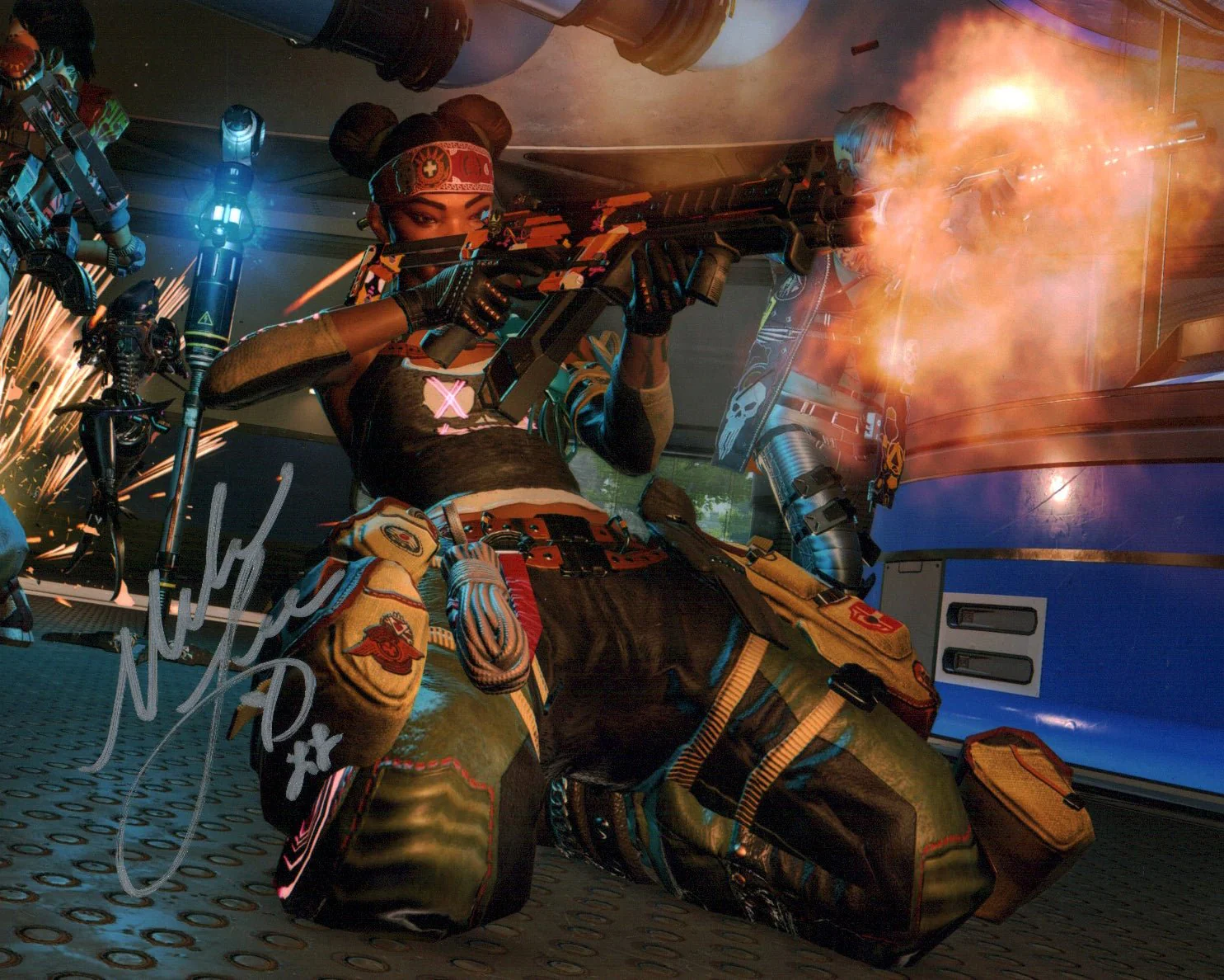 Mela Lee Apex Legends 8x10 Photo Signed Autograph JSA Certified Autograph - Image 6